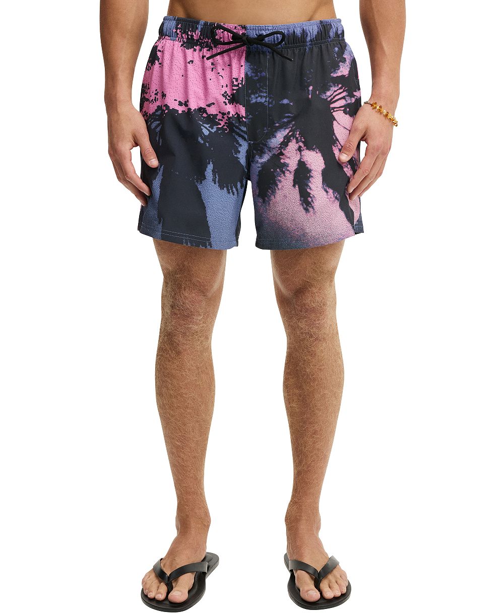 COTTON ON Men's Swim Strech Pull-On Shorts
