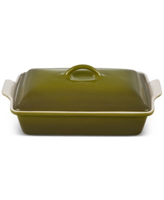 Форма для запекания Le Creuset Heritage Stoneware Covered Rectangular 12" x 9"