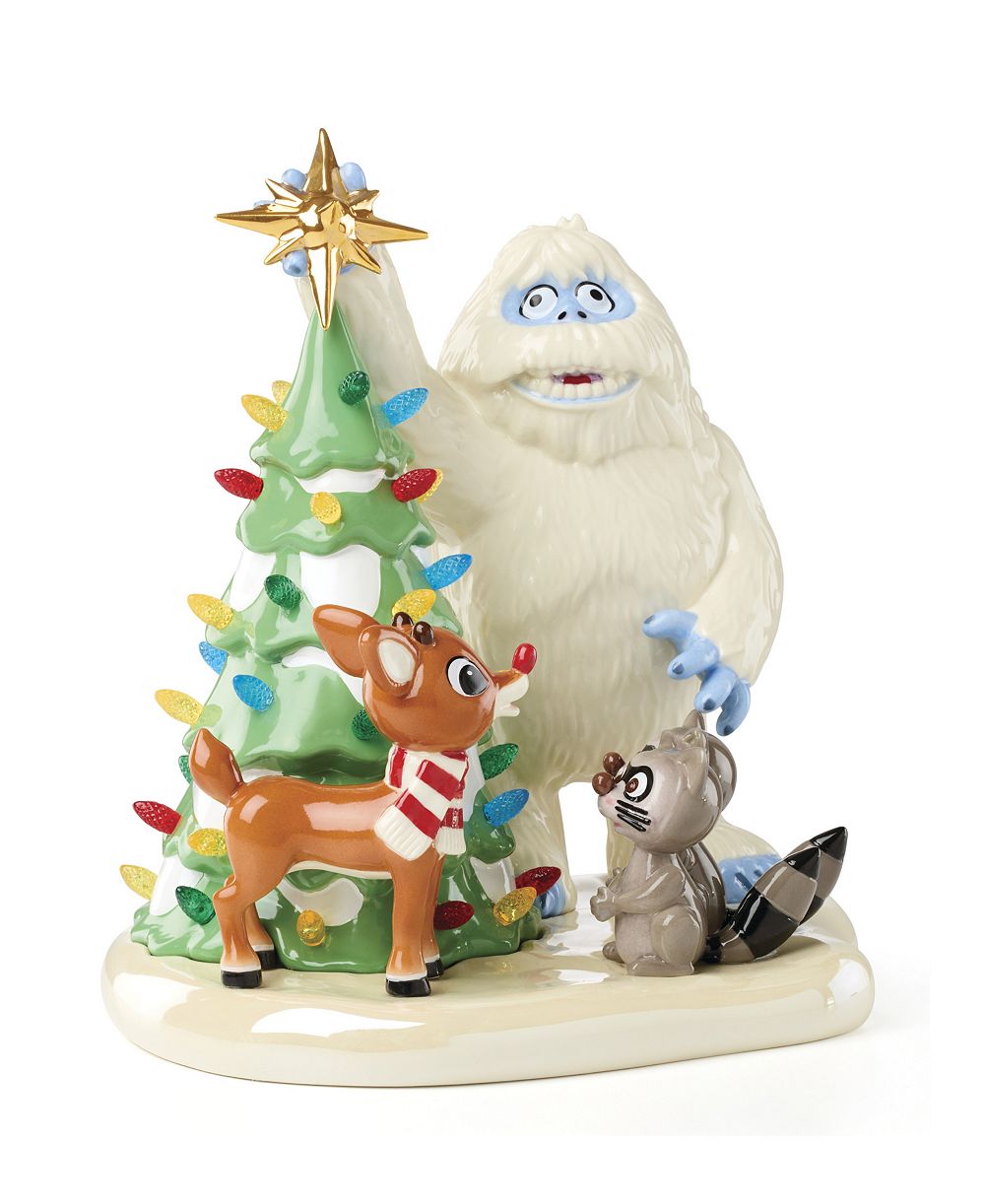 Светящаяся фигурка Lenox Rudolph the Red-Nosed Reindeer Light-Up