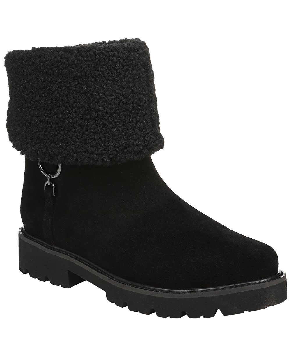 Franco Sarto Women's Shanna Suede Pull-On Ankle Boots
