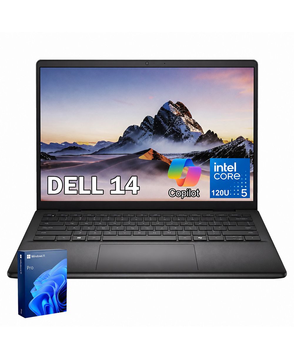 Dell 14 ноутбук Intel Core 5 32GB RAM Intel Graphics 2TB SSD Windows 11 Pro 60Hz