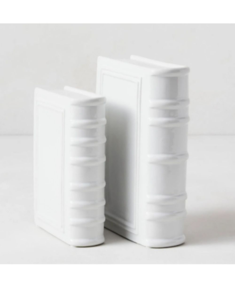 Z Gallerie Ceramic Bookends