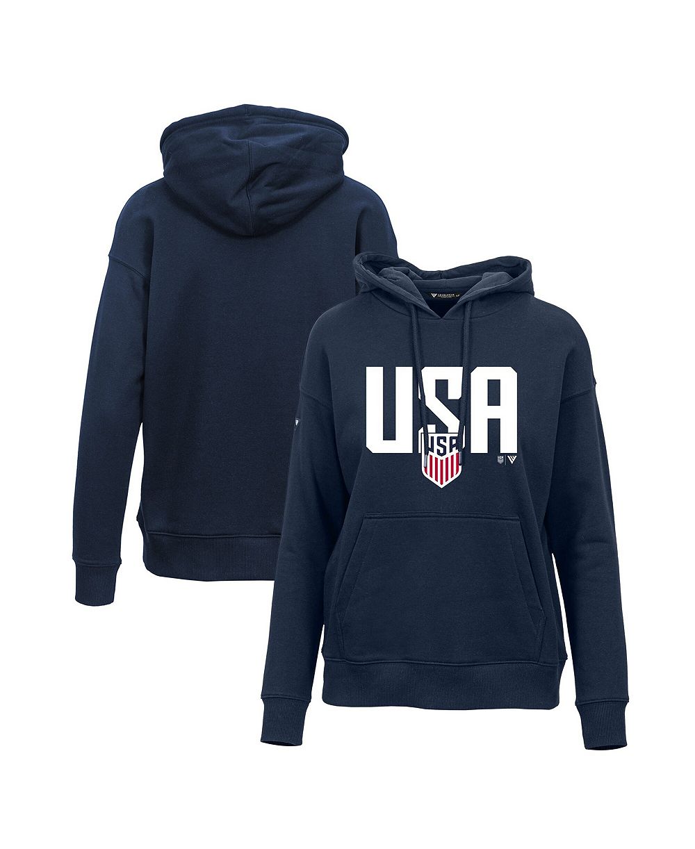 LevelWear Женское худи pullover USMNT Podium Mascot, цвет темно-синий