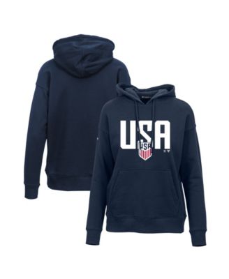 LevelWear Женское худи pullover USMNT Podium Mascot, цвет темно-синий