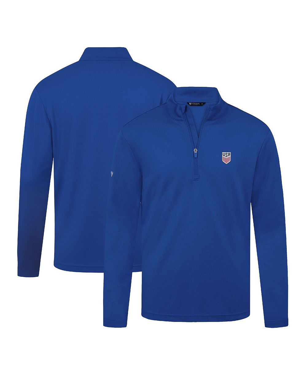 LevelWear Men's Royal USMNT Heron Quarter-Zip Pullover