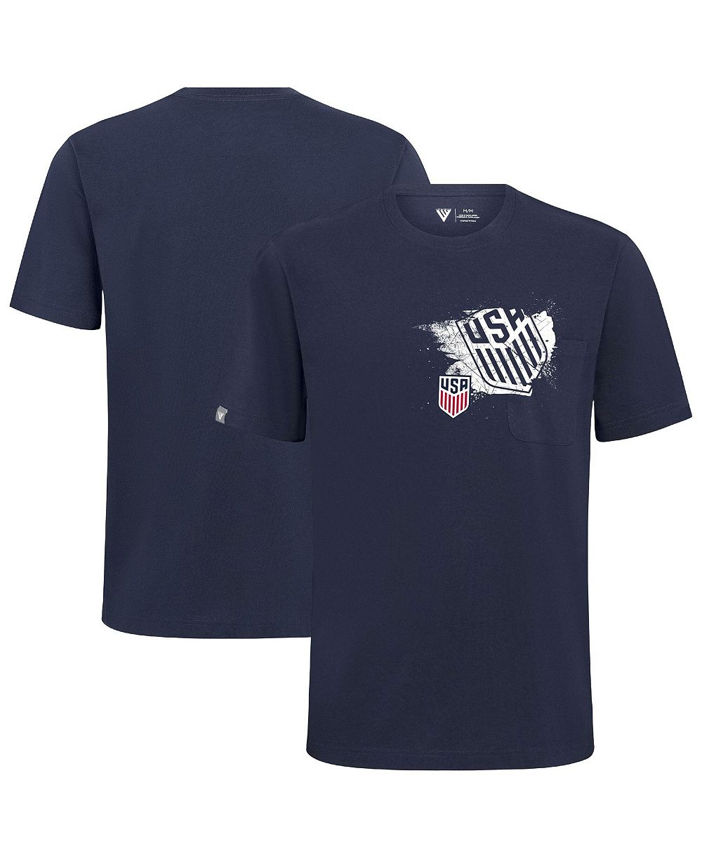 LevelWear Men's Navy USMNT Focal Blasted T-Shirt