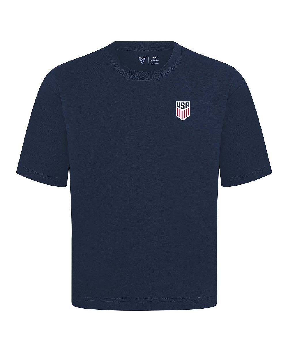 LevelWear Men's Navy USMNT Luxe Signature T-Shirt