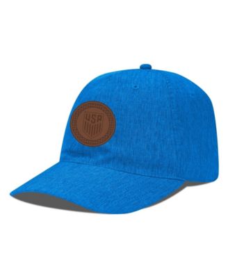 Мужская регулируемая кепка LevelWear Heather Royal USMNT Idol Periscope Stretch-Snap