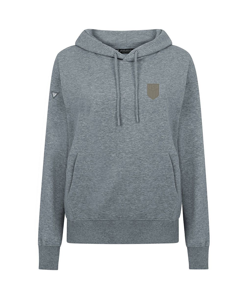 Женское худи LevelWear Women's Gray USMNT Adorn Copper
