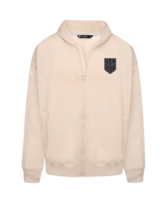 Мужское худи LevelWear Khaki USMNT Oversized Uphill Full-Zip