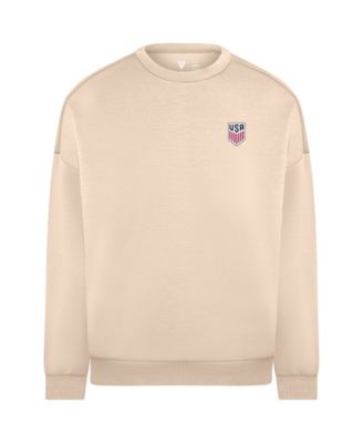 LevelWear Мужская толстовка USMNT Luxe Signature Tri-Blend с 3D патчем, хаки