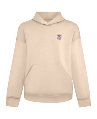 Мужское худи LevelWear Khaki USMNT Luxe Signature Tri-Blend 3-D Patch