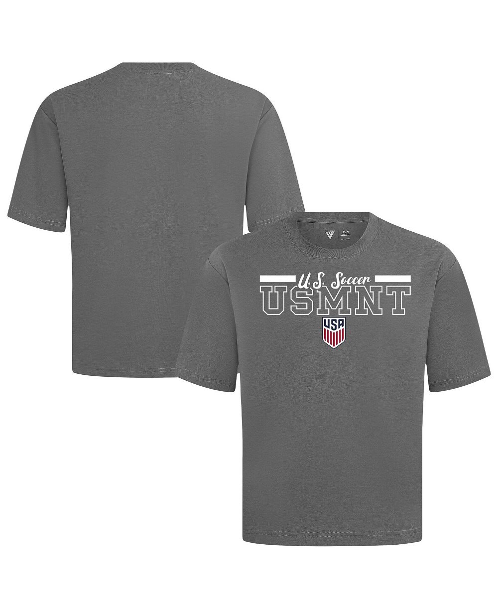 LevelWear Men's Gray USMNT Vanguard Luxe Signature T-Shirt