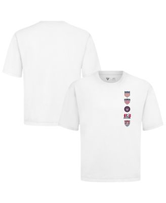 LevelWear Мужская футболка Luxe Signature Knit Timeline White USMNT