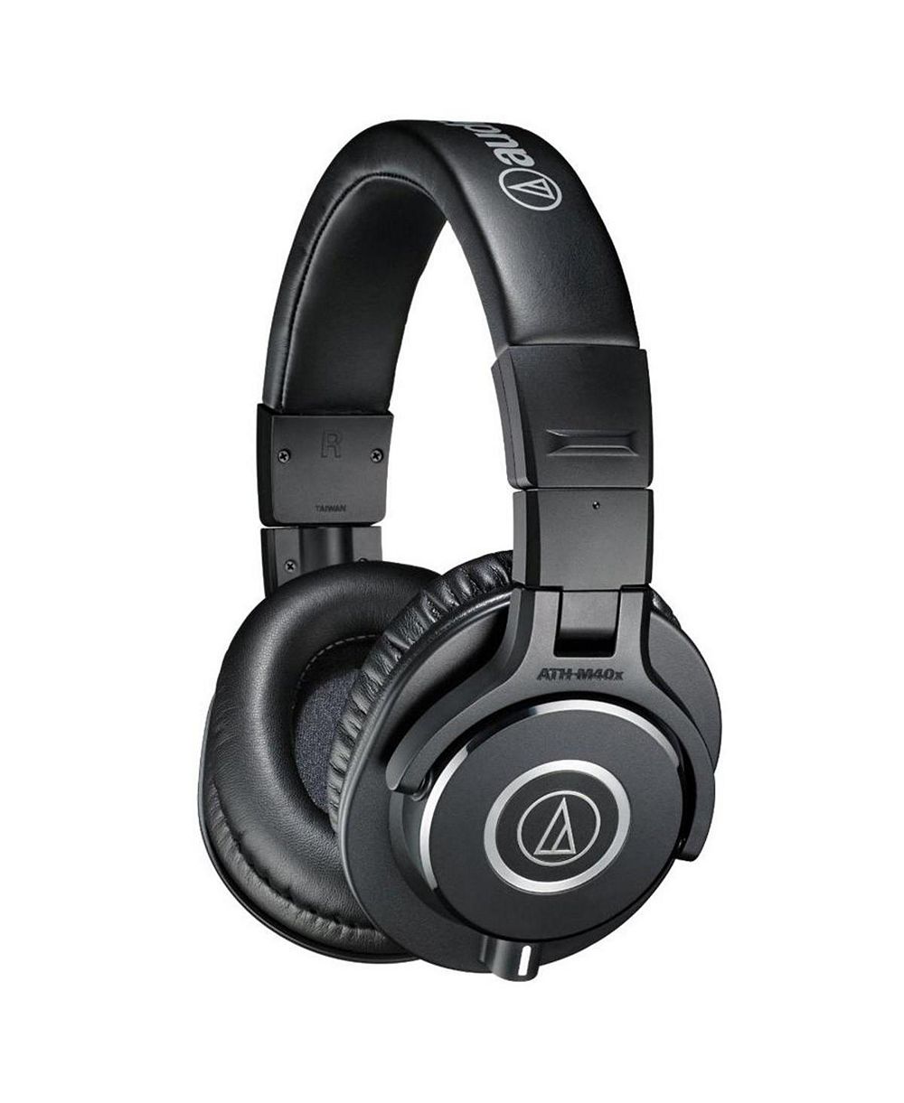 Audio-Technica ATH-M40x Wired Professional Monitor Closed-Back Over-Ear Headphones