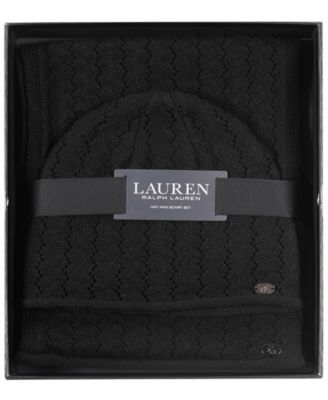 Комплект из шапки и шарфа Lauren Ralph Lauren Knit
