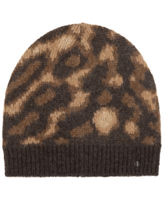 Вязаная шапка Lauren Ralph Lauren с узором Ocelot
