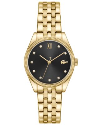 Женские наручные часы Lacoste Quartz Parisienne Gold-Tone Stainless Steel 30mm