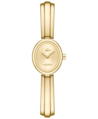 Женские наручные часы Lacoste Suzanne Quartz Gold-Tone Stainless Steel Bangle 18.5mm