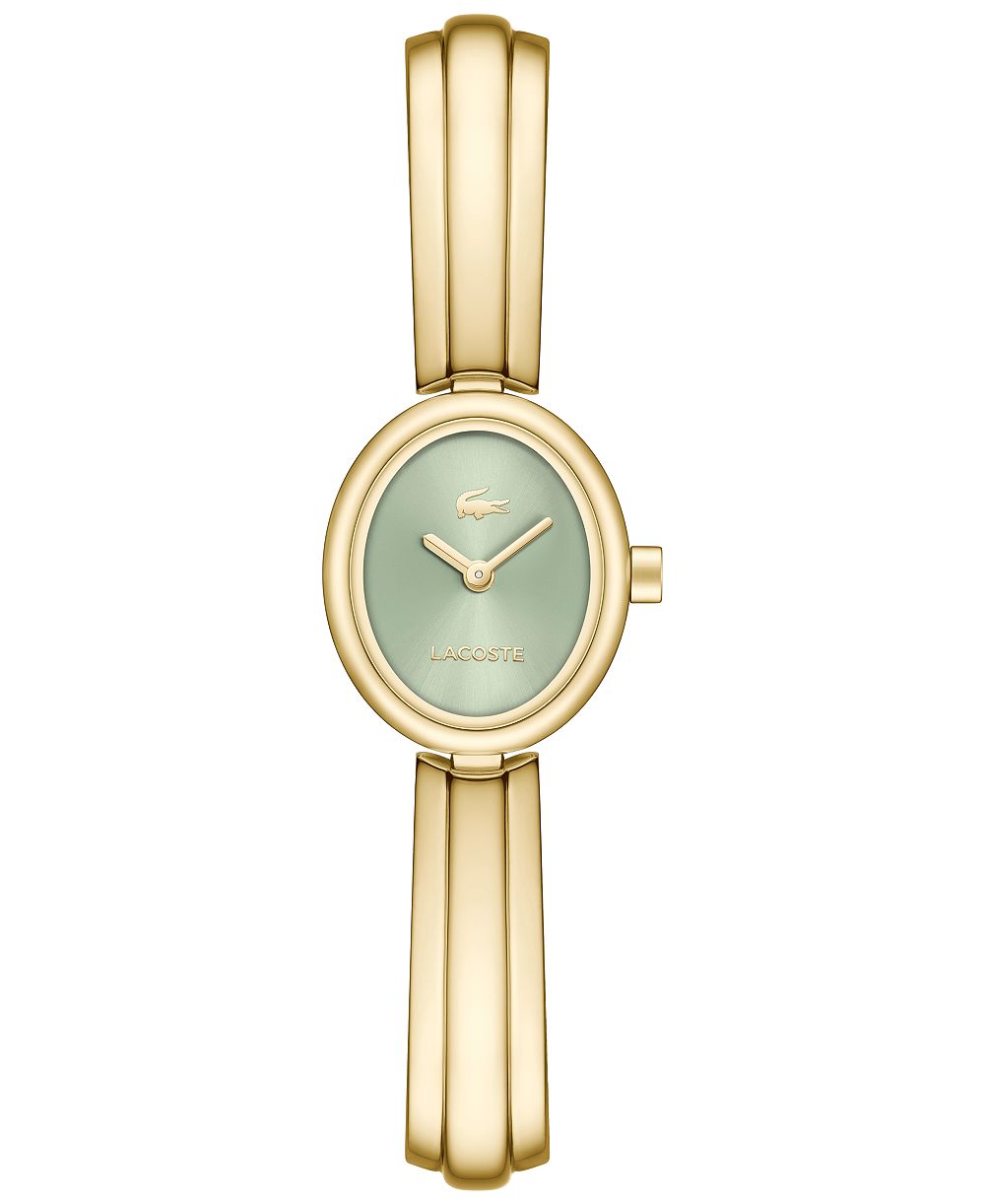 Часы Lacoste Women's Quartz Suzanne Gold-Tone Stainless Steel Bangle Bracelet Watch 18.5mm