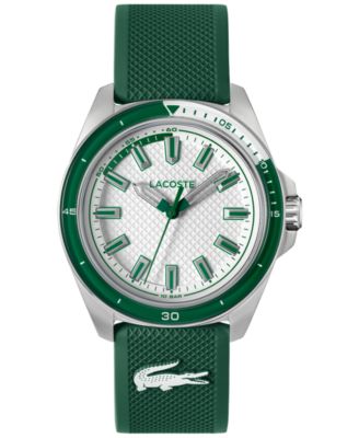 Часы Lacoste Quartz Capbreton Green Silicone Strap 43mm