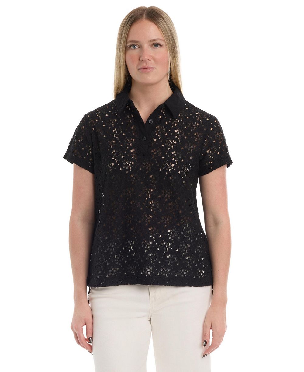 Футболка-поло WILT Women's Short Sleeve Lace