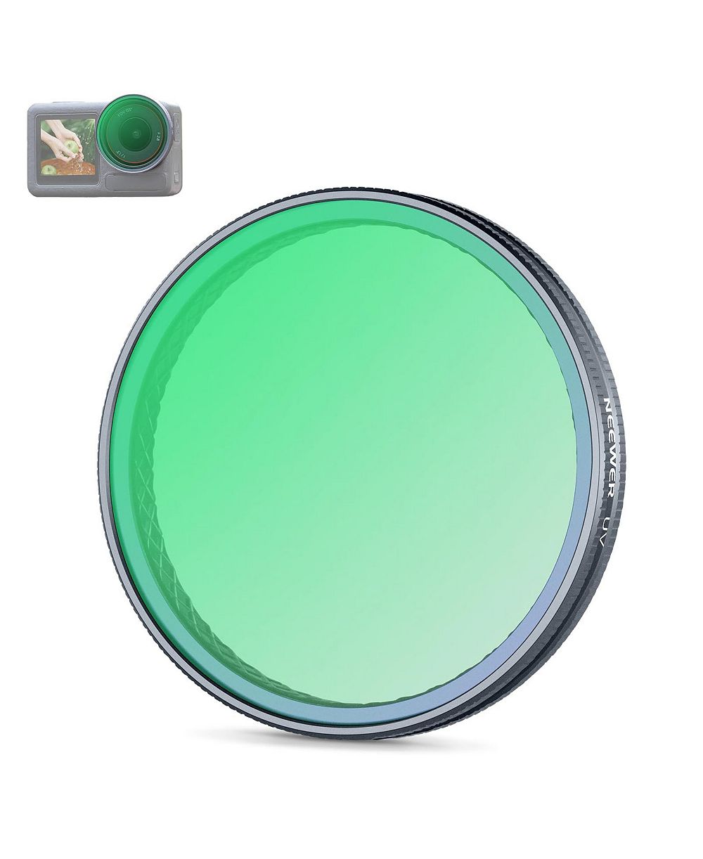 Neewer FL-A70 Optical Glass Snap-On Camera Lens Filter for Select DJI Osmo Action Models