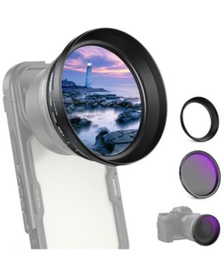 Neewer ND2-32 Multicoated Optical Glass Variable ND Filter for iPhone and Android Mobile Devices