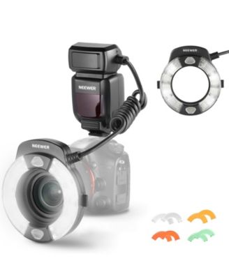 Neewer RF1-S 76Ws 5600K TTL Battery-Operated Ring Flash Light for Sony Camera