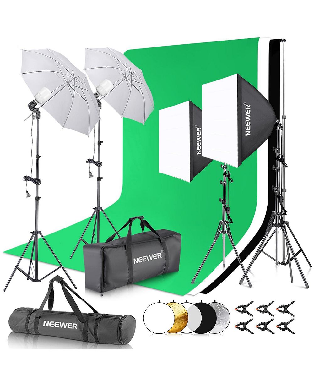 Neewer NK100 LED 60cm Softbox Lighting Kit
