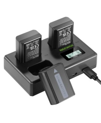 Neewer Аксессуар для зарядки аккумулятора камеры NP-FW50, 1100mAh для устройств Sony NP-F-series