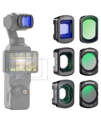Neewer FL-B28 Macro and Wide-Angle Lens Kit with ND2-32 and CPL Filters for DJI Osmo Pocket 3