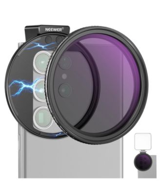 Neewer ND2-ND32 Magnetic Camera Lens Accessory for Select iPhone Models