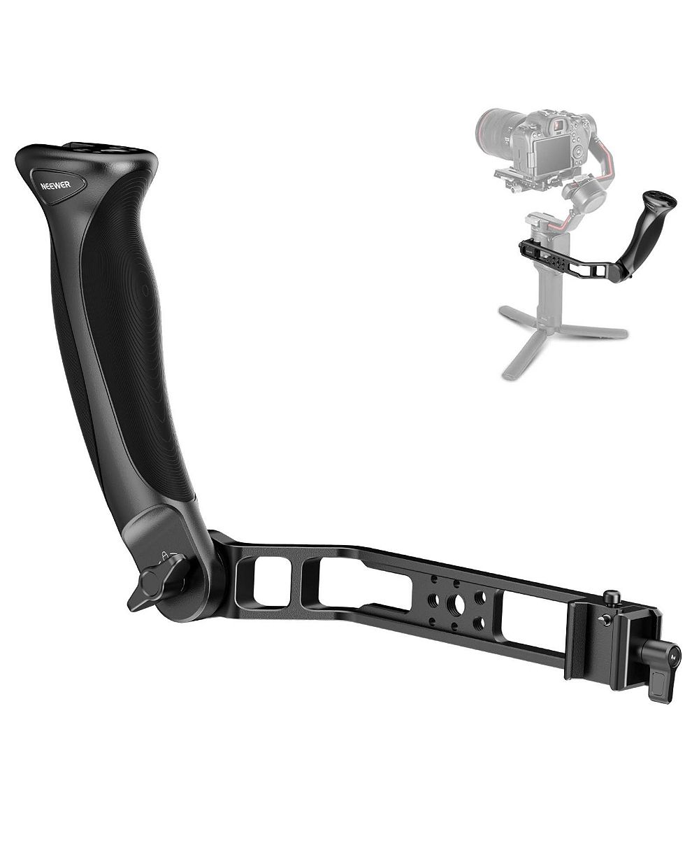 Neewer CA143 Adjustable Cold Shoe Sling Handle Grip Compatible with DJI Ronin RS4 Mini/RS4/RS4 Pro/RS3 Mini/RS