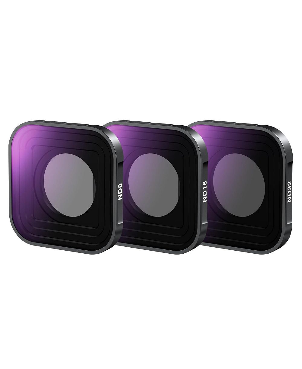 Neewer FL-GP13 ND8, ND16, ND32 Optical Glass Lens Filter Set for GoPro Hero 13 12 11 10 9