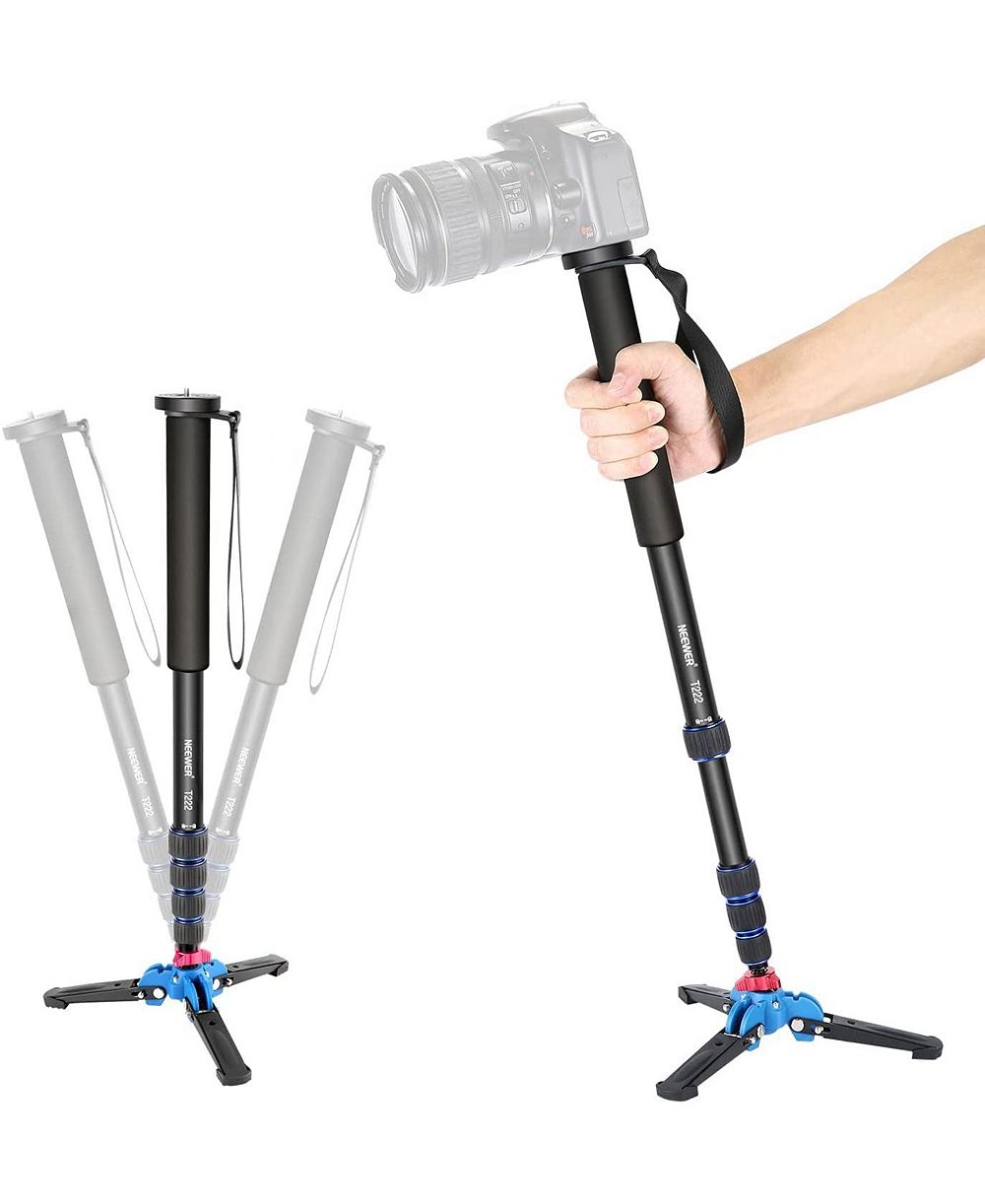 Neewer T222 Portable Adjustable Camera Monopod