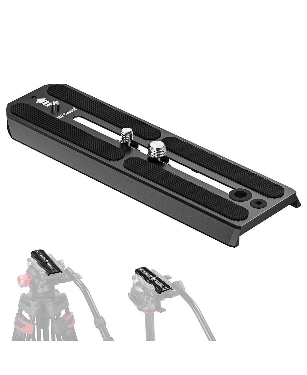 Neewer QR6 Quick Release Plate Camera Tripod for MVH500AH MVH502AH