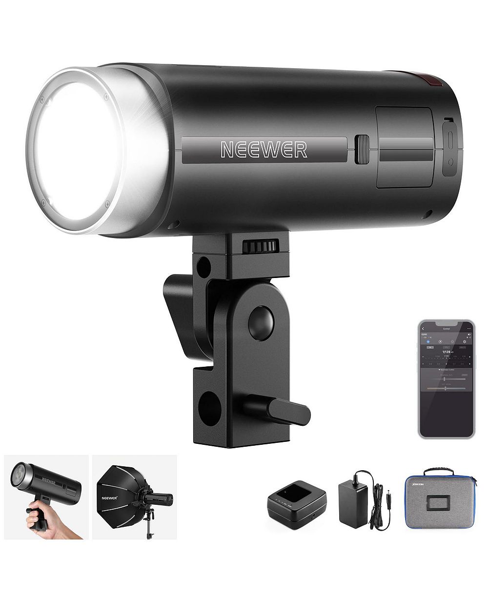 Neewer Q200 200Ws High-Speed Sync TTL Outdoor Flash for Godox