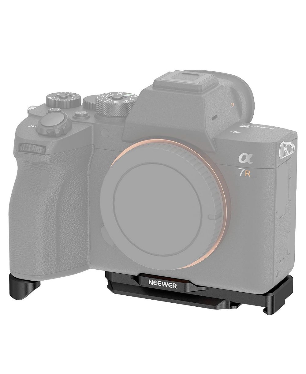 Neewer CA004B Lightweight Aluminum Camera Baseplate for Sony A7R/A7 IV/A7R IV/A7R V/A7S III