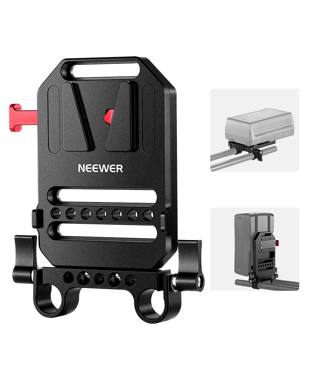 Neewer ST43 Adjustable Metal Camera Mounting Plate [Compatible with SmallRig]