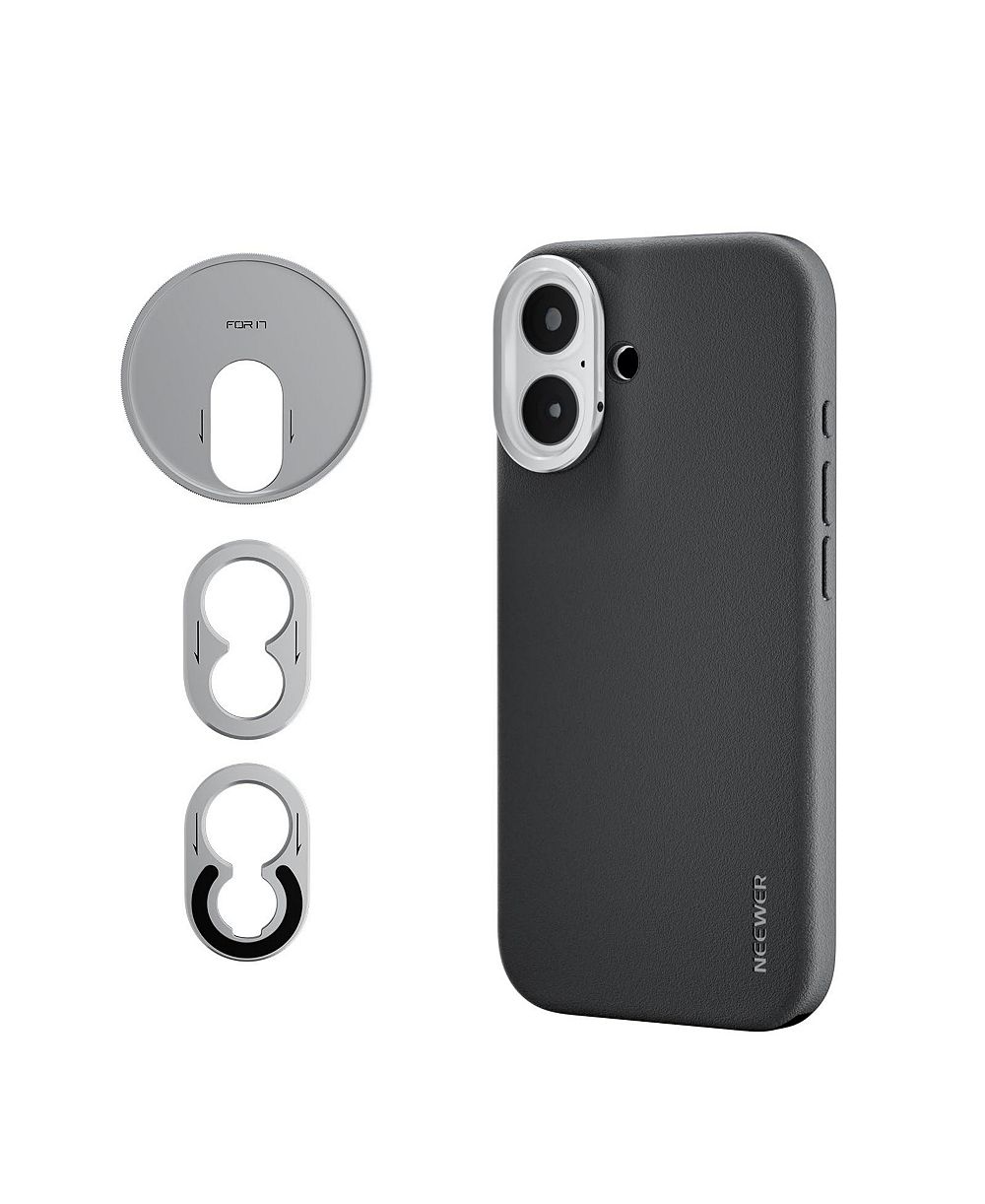 Neewer PA159 Optical Glass Camera Lens Accessory for iPhone, 4-Piece Set