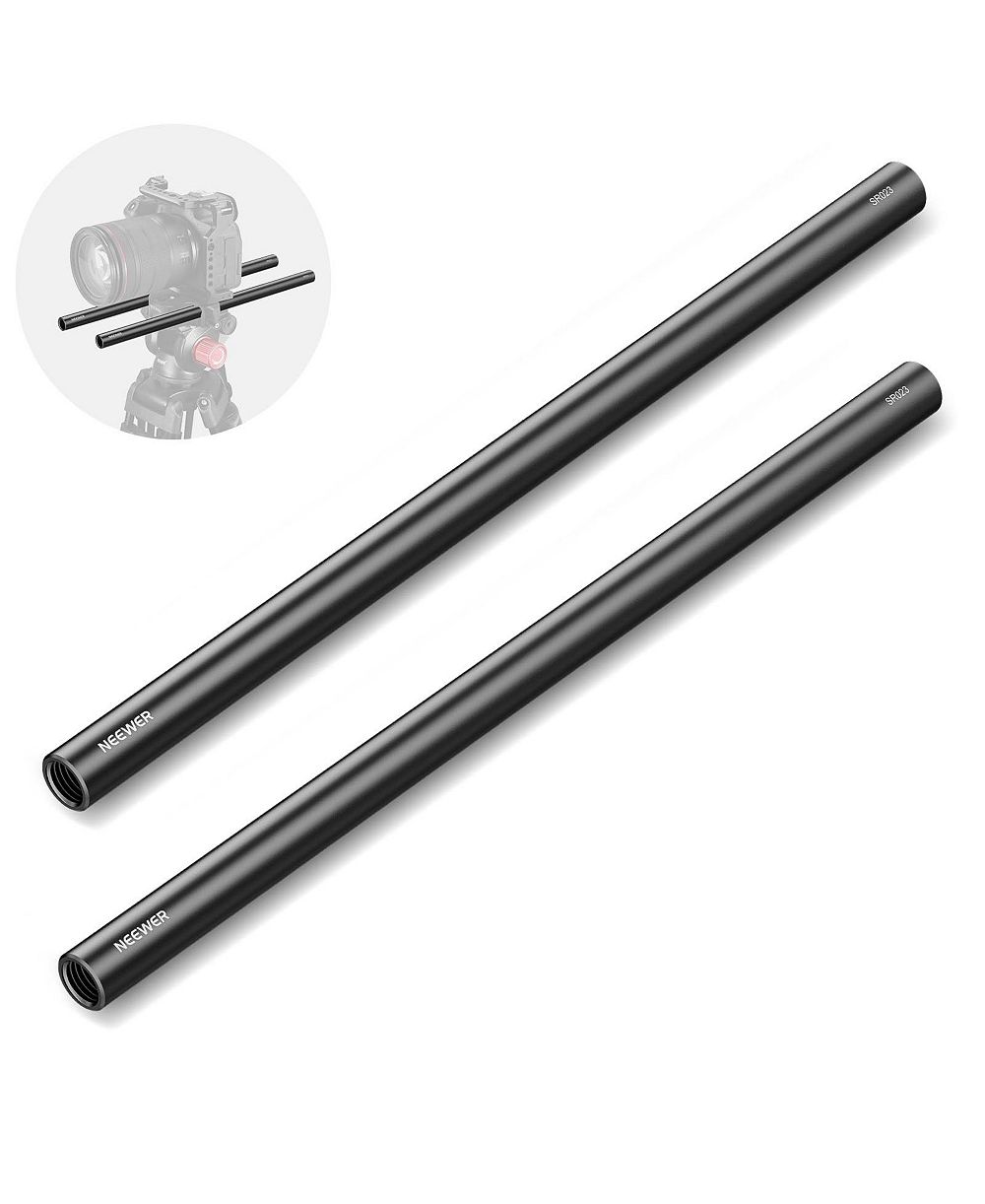 Neewer SR023 Extendable 15mm LWS 30cm Rods for 15mm LWS