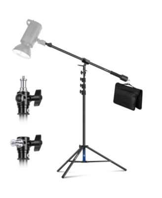 Neewer Ring Light Height-Adjustable Tripod Stand, Compatible with Cameras