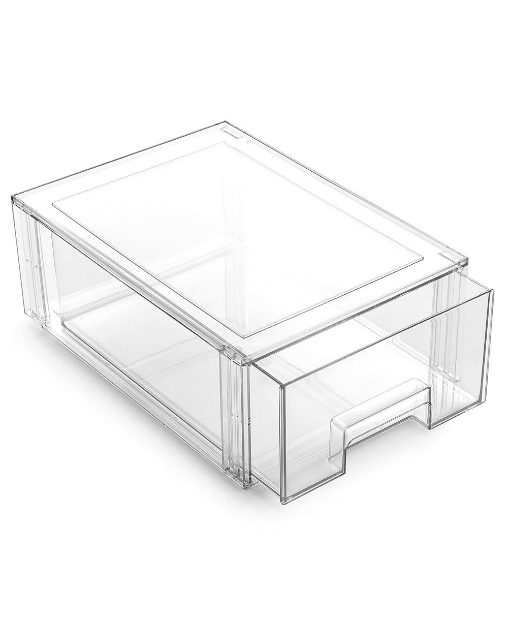 XDOVET Stackable Storage Drawers Large Bathroom Organizer Cabinet Home Organization