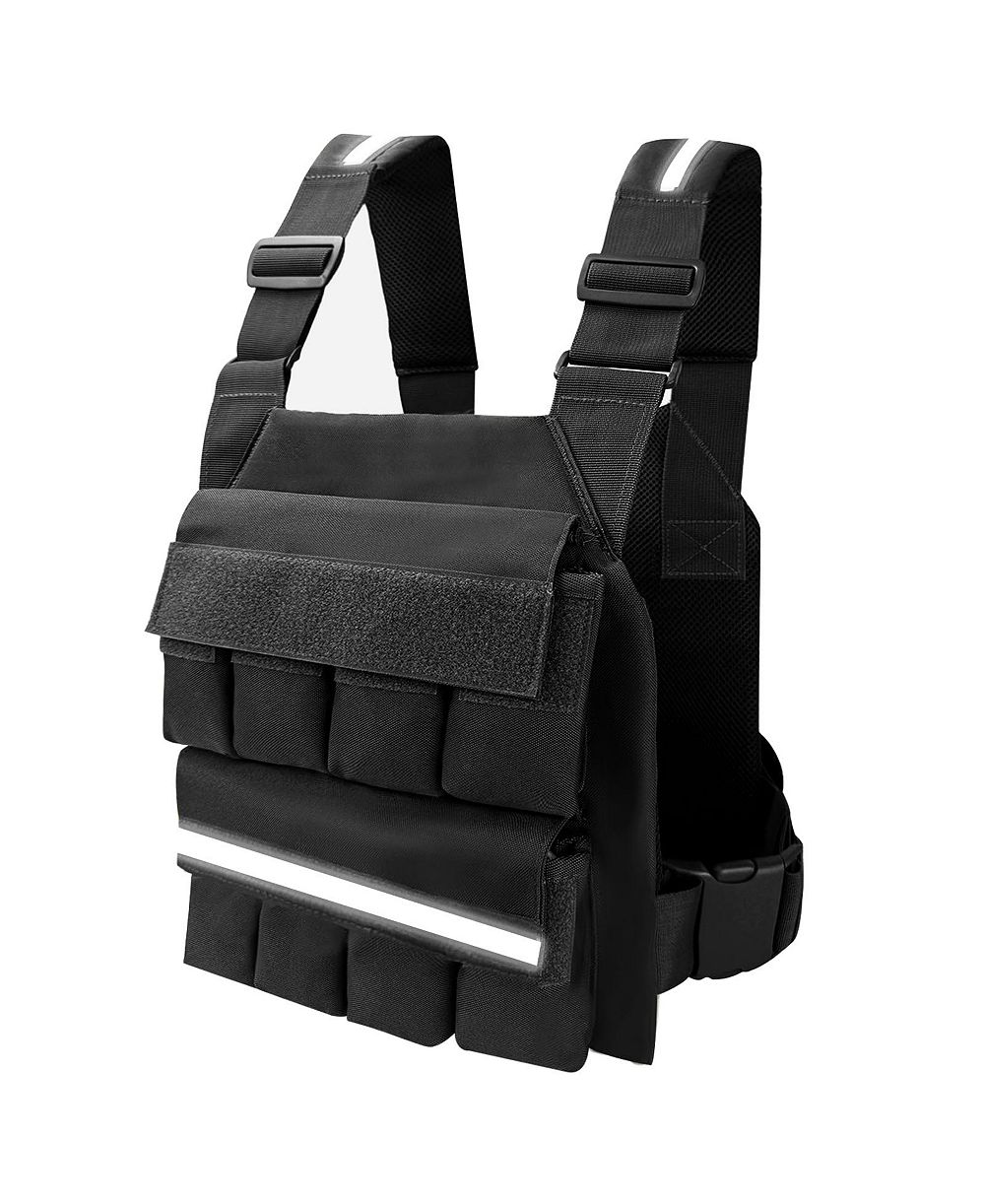 AOFAR Weighted Vest Adjustable Rucking Running Crossfit Strength
