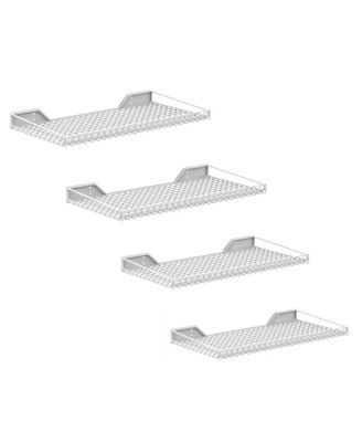 XDOVET Wall mounted storage racks suitable for closets and laundry rooms
