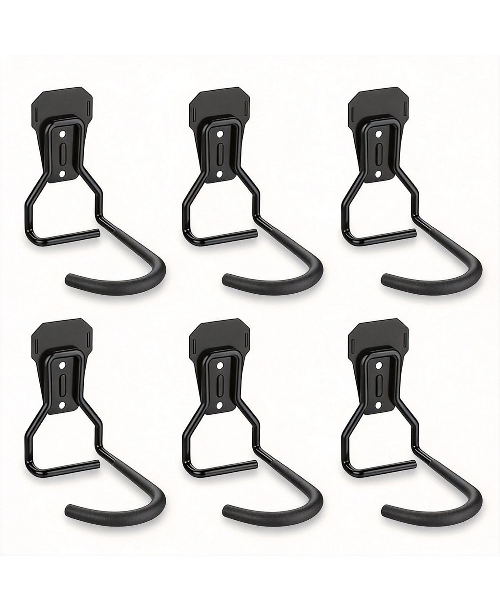 XDOVET Bike Wall Mount Hook Vertical Stand Hanger Brackets 6 Pack
