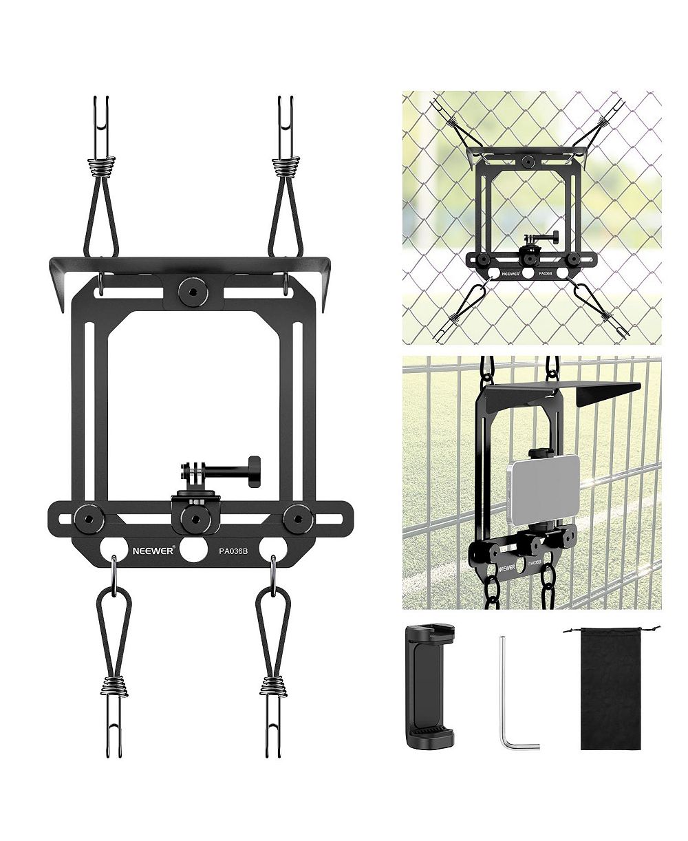 Neewer PA036B Adjustable Rotating Camera Mount for GoPro, DJI and Insta360 Action Cameras