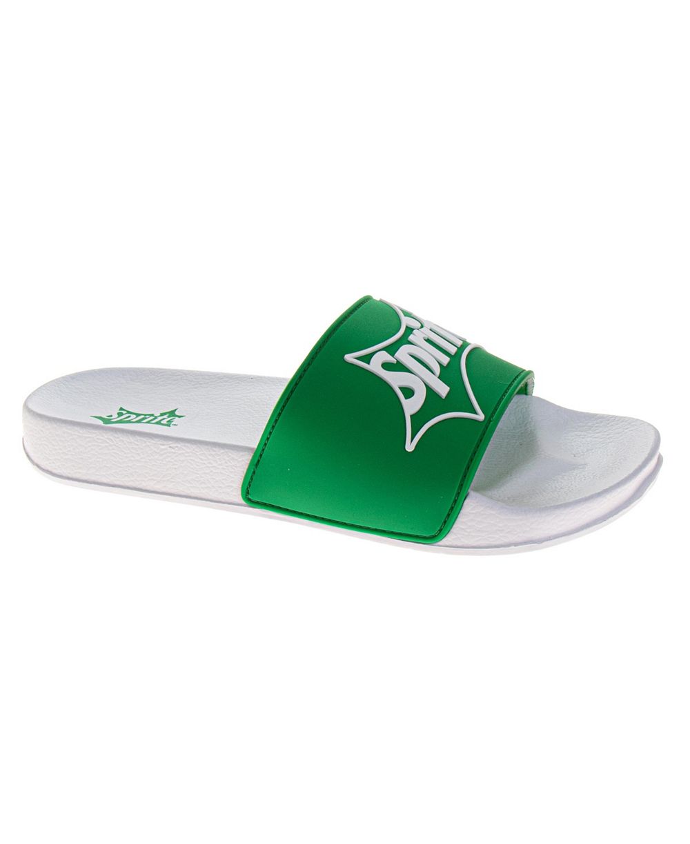 Coca-Cola Men's Sprite Logo Casual Slides Comfortable Pool Sandals