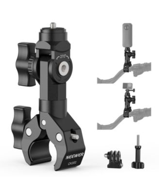 Neewer CA161 Adjustable Clamp Mount for Select GoPro, DJI and Insta360 Action Cameras
